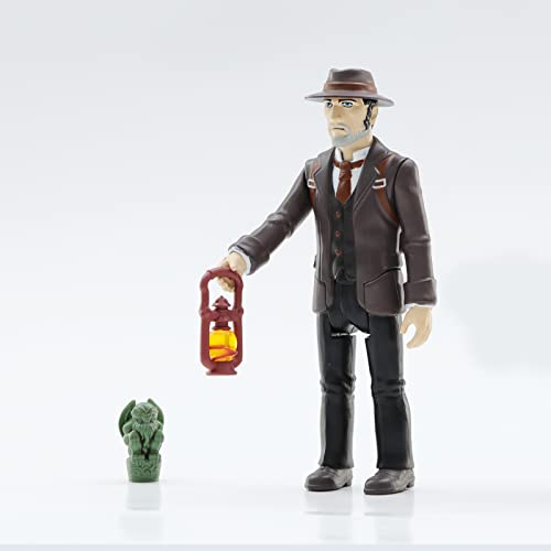 52Toys Legacy Of Lovecraft-The Shadow Over Innsmouth- Investigator(Colored Edition) Action Figure Toys, 3.75Inch Adjustable Figure Anime Toys Adult Boys Children Birthday Gifts #TOP1