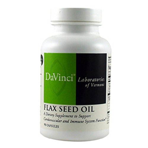Flax Seed Oil - 90 Softgels by Davinci Labs Flax Seed Oil - 90 Softgels by Davinci Labs