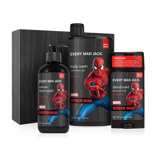 Buy Every Man Jack Body Kit Marvel SpiderMan 16.9oz Body Wash