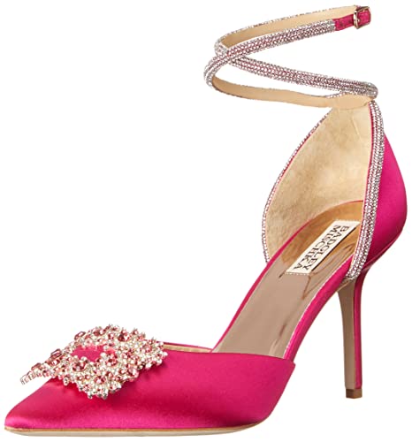 Badgley Mischka Women's Saint Pump, Fuchsia Pink, 7.5 #TOP22