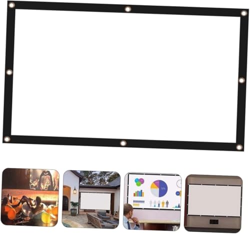 Écran portable en polyester pour bureau et proyectores