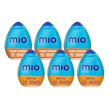 MiO Water Enhancer Duo for Sugar Free Flavored Hydration and Drink Mixing, Naturally Flavored Water Drops, Orange Tangerine and Sweet Tea, 1.62 Fluid Ounce Variety Pack