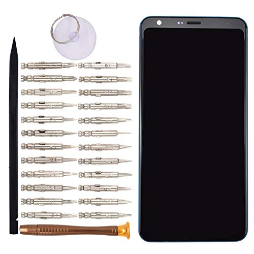 Image of LCD Display Touch Digitizer Screen Assembly with Frame Replacement for LG Q Stylo 4 Q710MS Stylo 4 Blue