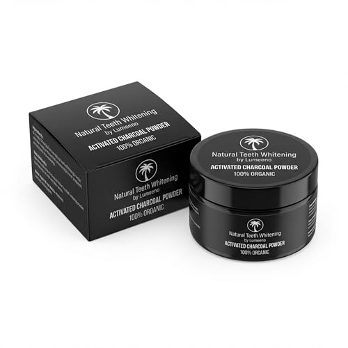 Activated Charcoal Teeth Whitening Powder – Organic Coconut Carbon for