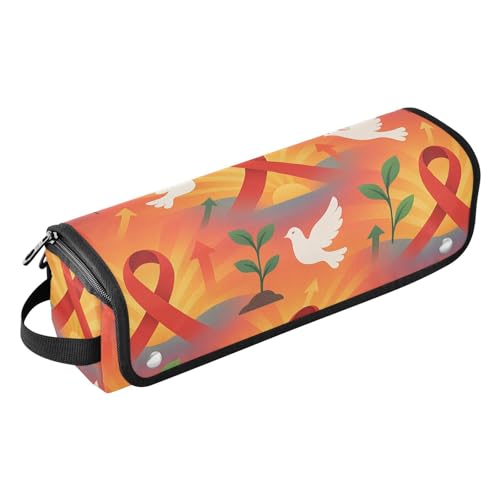 Organizador 2 en 1 para herramientas de cabello con tapete resistente al calor, gran capacidad para plancha, rizador, secador y más, bolsa de viaje estándar para mujer miniatura 1