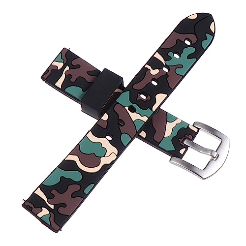 DEARMAMY 1stück Camouflage Silikon Uhrenarmband Atmungsaktives Verschleißfestes Ersatzband Für Pro Installieren Für Sportaktivitäten DEARMAMY 1stück Camouflage Silikon Uhrenarmband Atmungsaktives Verschleißfestes Ersatzband Für Pro Installieren Für Sportaktivitäten