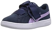 Algopix Similar Product 14 - PUMA Girls Smash v2 Ribbon Kids Sneaker