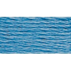 DMC 116 8-806 bolas de hilo de algodón perla, azul pavo real oscuro, talla 8