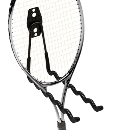 Estante para Raquetas de Tenis, Soporte de Pared para Raquetas de Tenis, Soporte Resistente para de bádminton | Organizador de Herramientas de Pared con Ganchos de Acero