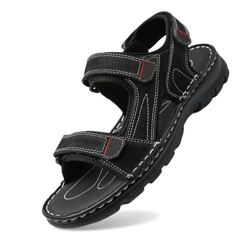 Sandales marche homme avec soutien voûte plantaire pour randonnée longue distance