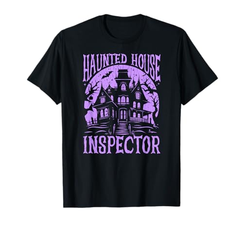 Divertido disfraz perezoso de Halloween del inspector de la Camiseta