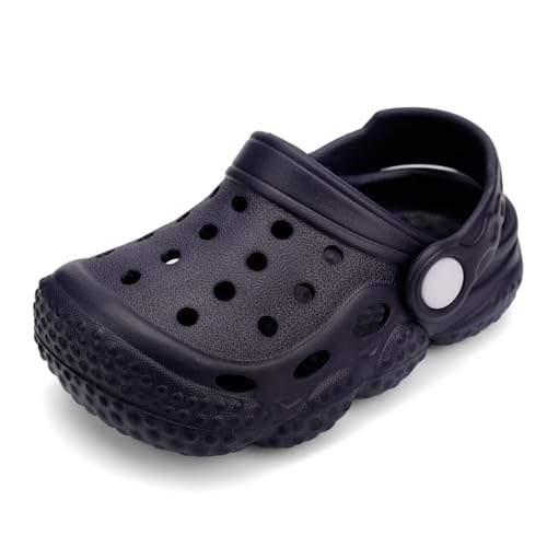Image of INMINPIN Baby Clogs Garden Shoes Newborn Infant Lightweight Breathable Beach Pool Sandals Non-Slip Baby Boys Girls Water Shower Summer Shoes Splay Naturally