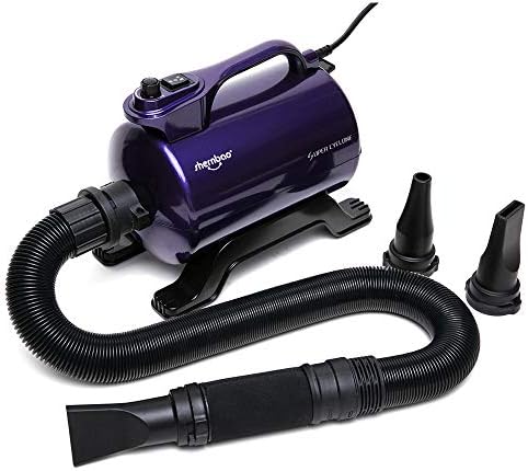 shernbao High Velocity Professional Dog Pet Grooming Hair Drying Force Dryer Blower 5.0HP (Super Cyclone) SHD-2600P