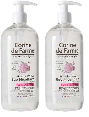 Corine De Farme Gelée Micellaire Pureté Geste 3 En 1 Elimine Le Maquillage Extrait De Fleur De Pivoine 100% Made In France 500 Ml - vue 6