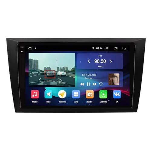 Pantalla de coche con Carplay para revivir tu VW Golf 6 eliminando los cables molestos