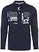 Produktbild Carisma Langarm Poloshirt für Herren 100% Baumwolle  Herren Langarmshirt mit Stickerei  Angenehmes Regular Fit Longsleeve für Büro und Freizeit 3445 NA M
