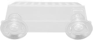 Honio Reptile Basking Platform, Sturdy Acrylic Dock Basking Platform Suction Cup Fixing Multipurpose for Reptile for Lizards for Frogs