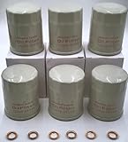 Struggling 6pcs 15208-9E01A Oil Filter + Drain Plug Gasket 11026-JA00A For NISSAN INFINITI,
