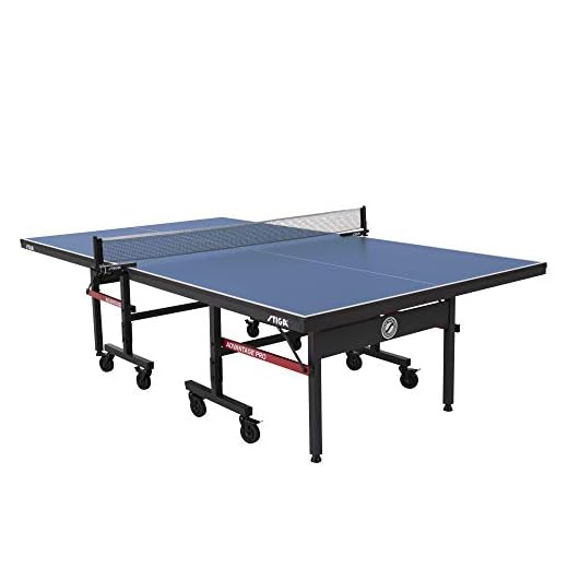 STIGA Advantage Series Ping Pong Tables - 13 - 25mm Tabletops - Quickplay 10 Minute Assembly - Playback Mode - Tournament Level Options