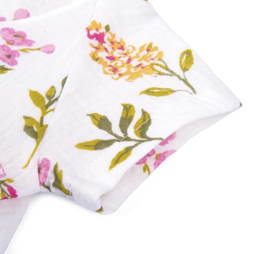 Image of Infant Kimono Robe Newborn Cotton Yarn Robe Baby Romper