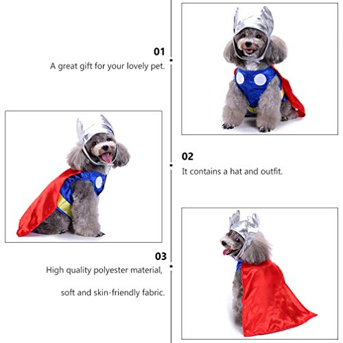 Disfraz para perro XL con sombrero para Halloween miniatura 7