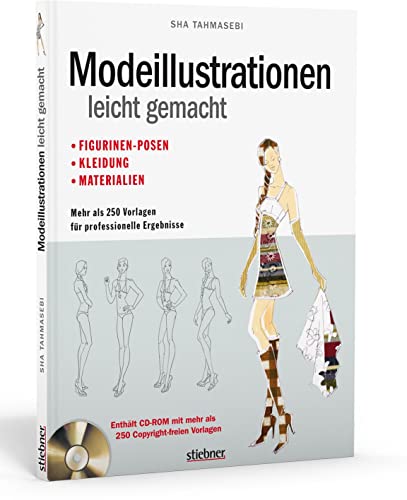 Modeillustrationen leicht gemacht m 1 CD-ROM - Sha Tahmasebi Kartoniert (TB)