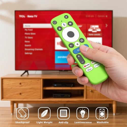 Protection télécommande Onn 4K Plus Pro étui silicone Free TV Button lot de 2