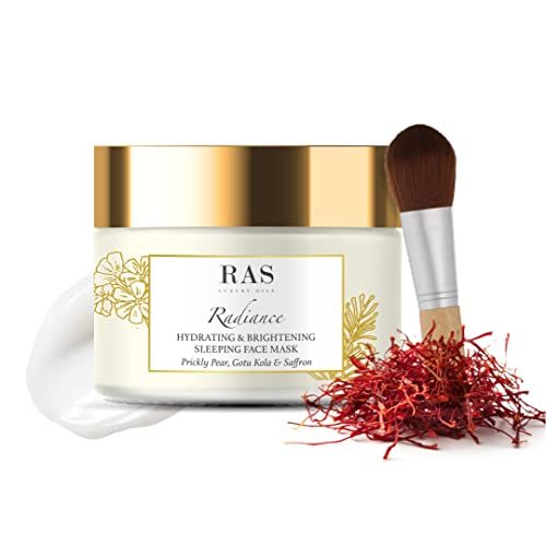 Image of RAS Luxury Oils Radiance Hydrating & Brightening Sleeping Gel Face Mask