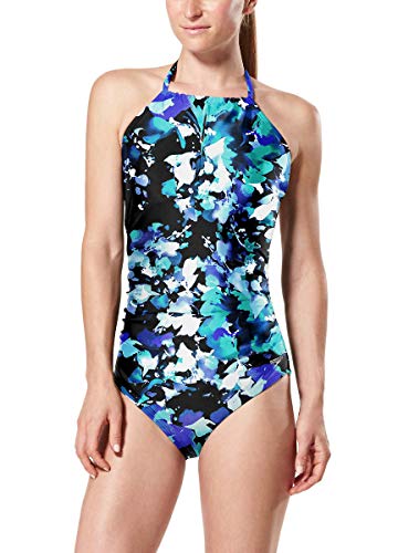 Maillot de bain une pièce Speedo imprimé floral pour natation régulière