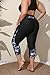 ATTRACO Women's Swim Pants Plus Size UPF 50+ Swimming Leggings High Waisted Swim Capris Black 1X