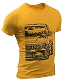 E36 M3 3 Series Herren GRUNGE T-Shirt Kustom Design