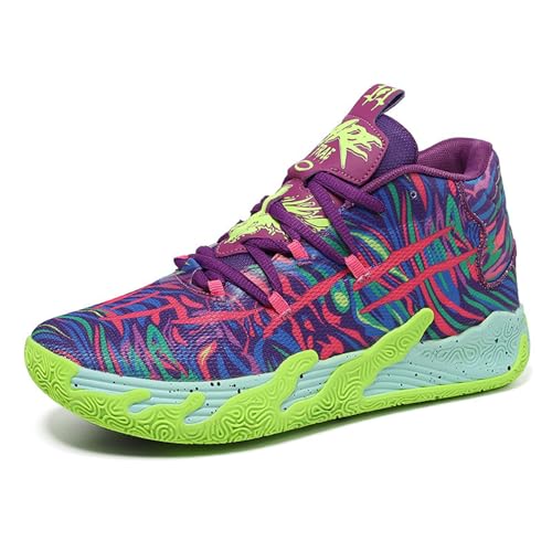 Uhclrr Uomo Scarpe da Basket Ragazzo Scarpe Vintage Scarpe da Fitness All'aperto Tempo Libero Scarpe Sportive Correre al Lavoro A Piedi Allenatori di Tempo Libero(36 EU, F6)