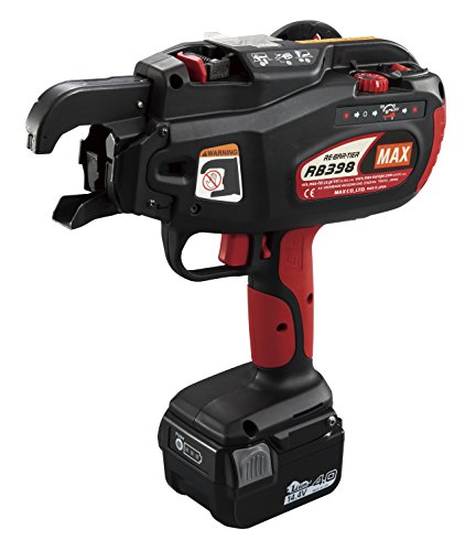 Preisvergleich Produktbild Max Bindemaschine RB 398 inkl. 2 Akkus und Ladegerät