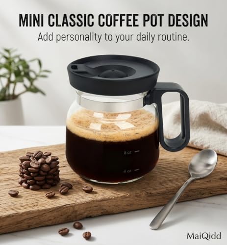 Taza de Vidrio Resistente al Calor de 16 oz con Tapa miniatura 2
