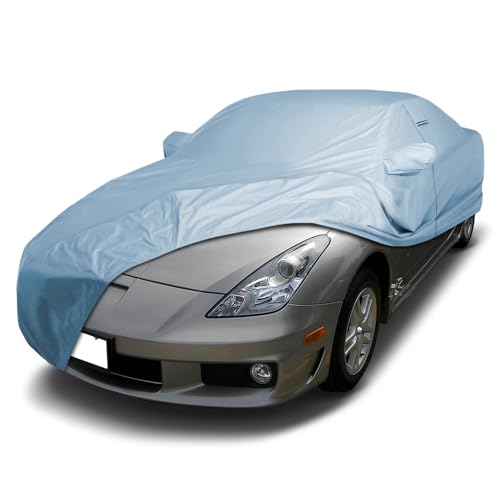 Image of iCarCover Premium Car Cover for 2000-2005 Toyota Celica Without Spoiler Heavy Duty Waterproof All-Weather Automobiles Custom Fit Indoor Outdoor UV Snow Protection Covers with Straps and Bag