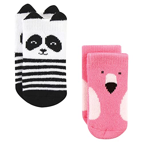 Image of Hudson Baby Baby 8-pack Cotton Rich Newborn and Terry Socks