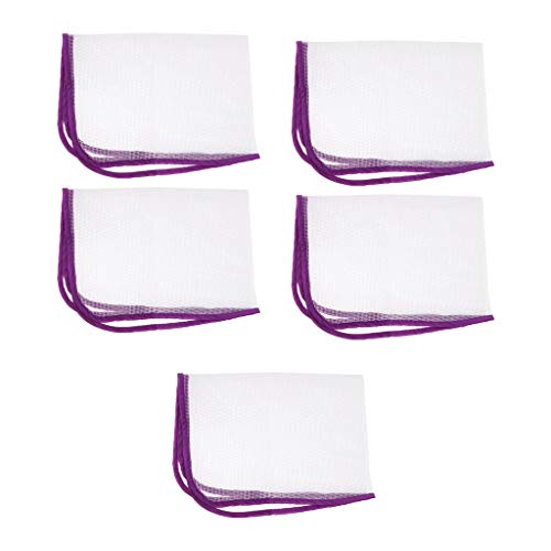 Homozy 5 folhas de pano para passar roupa, protetor de tela, protetor de prensa, roupas 35 x 50 cm