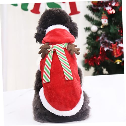 Disfraz navideño para perros pequeños talla S miniatura 4