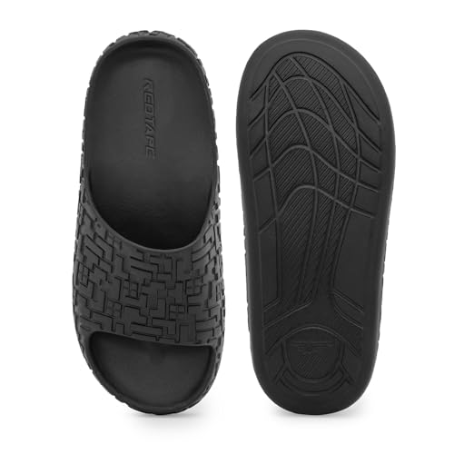 Image of Red Tape Men's Casual Sliders for Lightweight Everyday Comfort