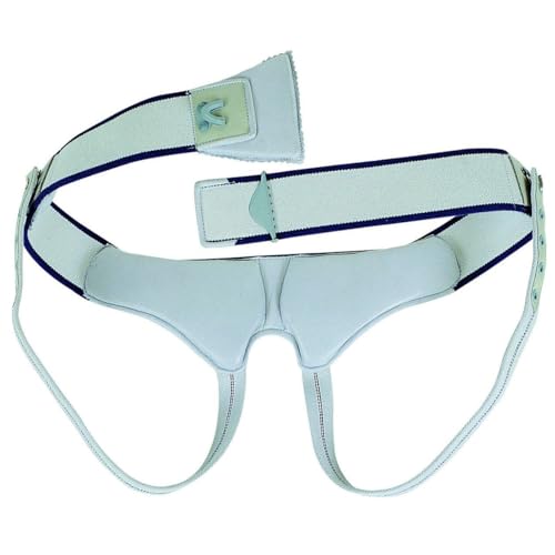 Inguinal Hernia Brief Band for Bilateral Hernia Ref.354 Orione - with Plain Pads Size 7 95 cm. (inch. 37.4