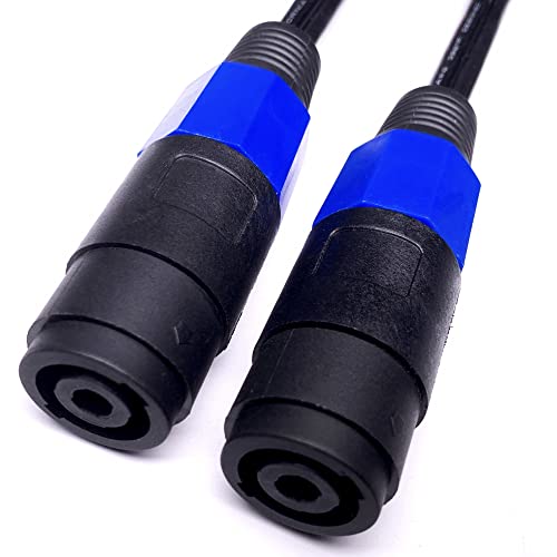 Fiche banane 2 mm vers Speakon CESS-170 en cuivre étamé durable