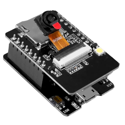 Für ESP32 CAM EntwicklungBoard APKLVSR ESP32-CAM MB Dual-Core WiFi/Bluetooth Modul mit Kamera OV3660 Micro-USB mit Steckplatz für TF-Karte kompatibel mit Arduino
