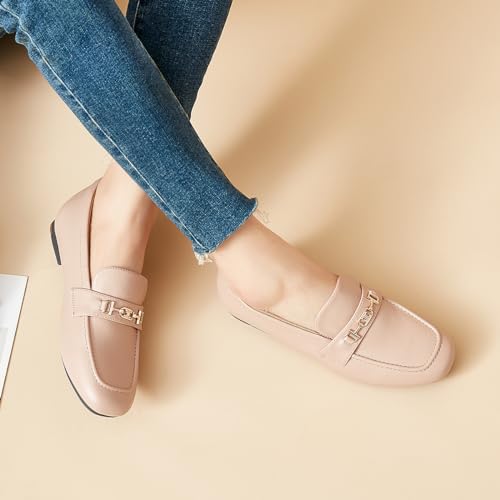 Image of Women's Loafer Shoes Leisure Slip On Work Shoes Comfort Walking Flats