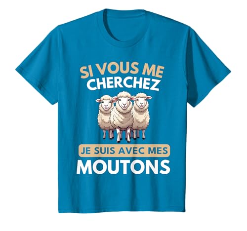 Cadeau humour Mouton Ferme Animaux éleveur agriculteur homme T-Shirt