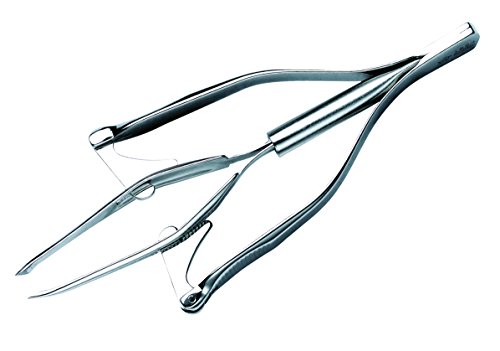 Pinzette automatisch, 10 cm, vernickelt