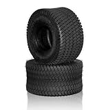 Autoforever 20x10.00-8 Lawn Mower Garden Tires 20x10x8 Tractor Turf Golf Cart Tires Tubeless 4 Ply Set of 2