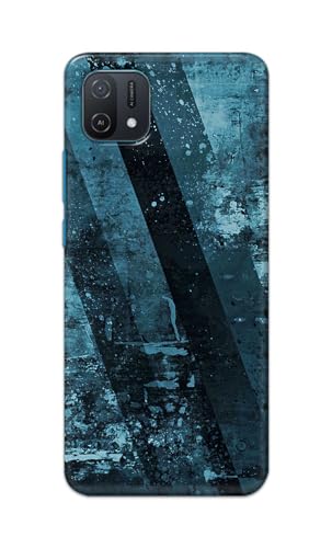Image of Printed Hard Back Cover for Oppo A16K Back Cover (Rugged Background -J1) -190724(EA)