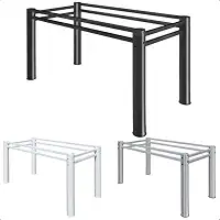 Base Para Mesa De Jantar Para Pedra Granito Vidro Madeira de até 120 x 80cm (Craqueado)