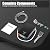MOCHAG 6500w Tankless Electric Water Heater, 220V On Demand Instant Hot Water Heater w/Shower Head&LED Display, Bathroom Shower Kit Support Overheating Protection for Home Bathroom Shower (Black)