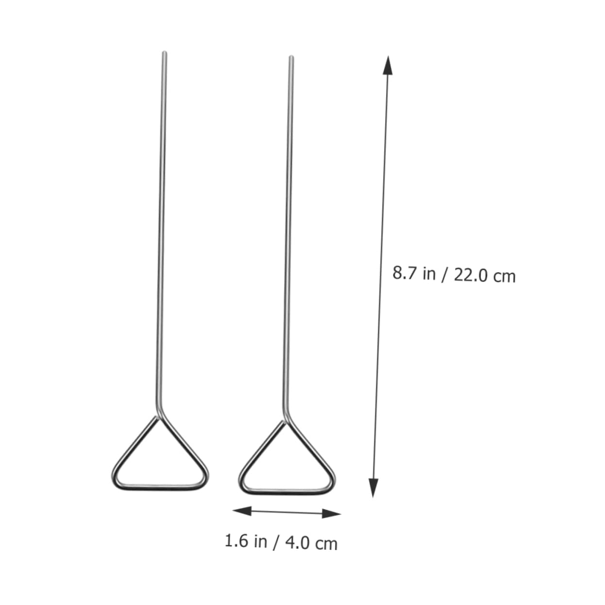 FUNOMOCYA 6pcs Stainless Steel Laboratory Cell Spreaders Wide Spreading Bar Smooth Surface Easy Handling